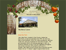 Tablet Screenshot of berrybestfarm.net